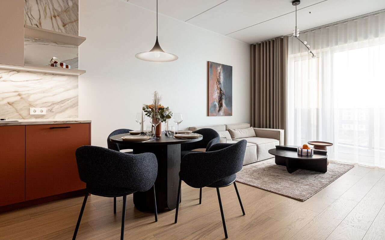 Contemporary 4-Room Apartment in Lahekalda Quarter with Sea & City Living Concept