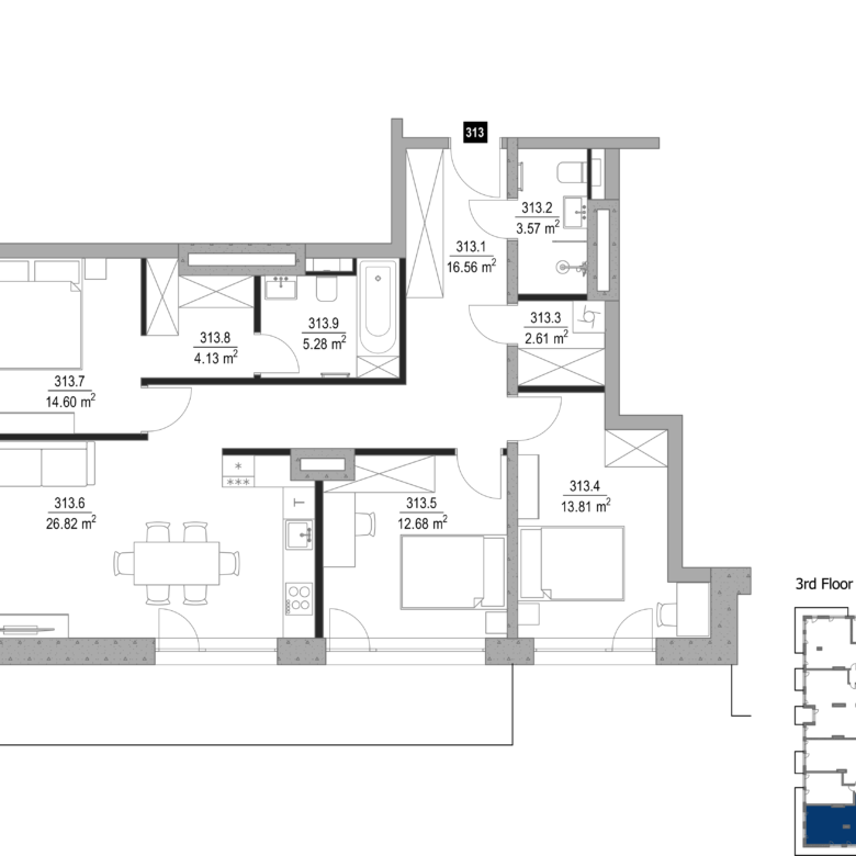 Residence 313